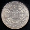 Østrig-Austria. 1964. 50 Schilling, Vinter OL, Sølv (0,900) 20g
