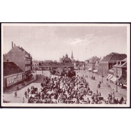 Bornholm. Rønne store torv, ubrugt (Frits Sørensens 513)