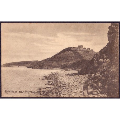 Bornholm. Hammershus, ubrugt (Frits Sørensens 583)