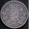 Belgien-Belgium. 5 F 1869 Leopold II. Ag.