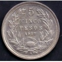 Chile. 5 Pesos 1927 KM173. Ag.