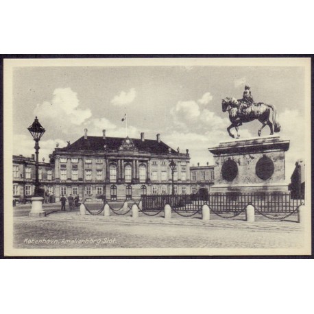 København. Amalienborg Slot, ubrugt (Olsen 232)