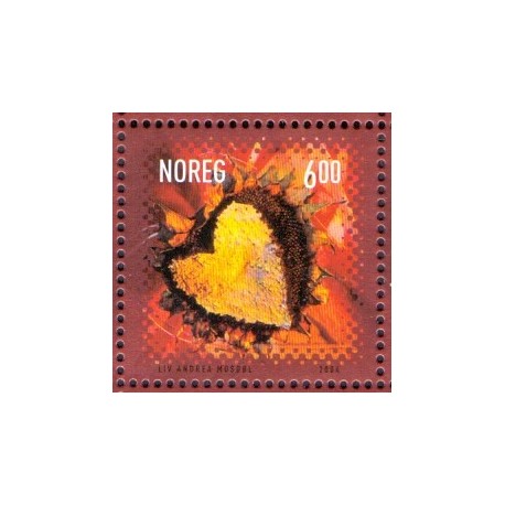 Norge. 2004. Valentinsdag. AFA nr. 1485 ** stemplet postfrisk FDC