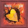 Norge. 2004. Valentinsdag. AFA nr. 1485 ** stemplet postfrisk FDC