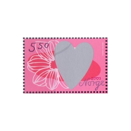 Norge. 2003. Valentins dag. AFA nr. 1451. **  stemplet postfrisk FDC