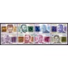 Norge. 2001. Nobelpris 100 år, i parstykker AFA nr. 1390-97 ** (4) stemplet postfrisk FDC