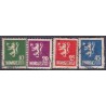 Norge. 1922-24. Løvetype. 10-45 Øre. AFA nr. 103-06 st.