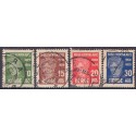 Norge. 1929. N.H. Abels død 10-30 øre. AFA nr. 148-51 st. (4)