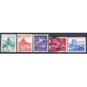 Norge. 1982. Brugsudgave.  AFA nr. 863-67 ** stemplet postfrisk FDC