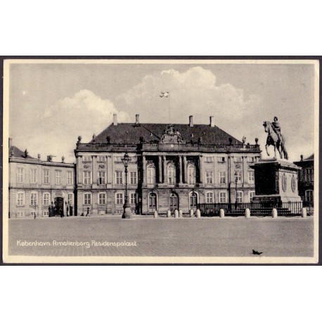København. Amalienborg Residenspalæet, ubrugt (Stender 1011)
