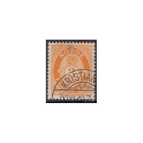 Norge. 1910. Ny gravering. 3 Øre. AFA nr. 77 **