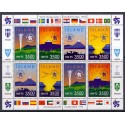Island. 1995. Verdensmesterskaberne i håndbold, i hæfteblok. AFA nr. 805-08 **   postfrisk st. stemplet FDC
