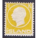 Island. 1912. Frederik VIII, 1 kr. AFA nr. 73 **  postfrisk st. stemplet FDC