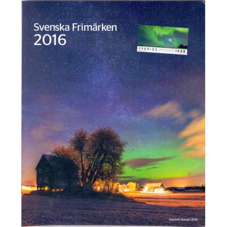 Sverige/Sweden. Complete Year set 2016