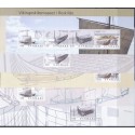 2004. Vikingeskibsmuseet, AFA 1404-08, i postfrisk miniark Stemplet FDC
