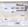 2004. Vikingeskibsmuseet, AFA 1404-08, i postfrisk miniark Stemplet FDC
