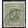 Island. 1915-18. Dobbelthoveder. AFA nr. 79 **  postfrisk st. stemplet FDC