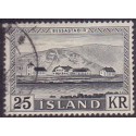 Island. 1957. Præsidentboligen Bessastadir.  AFA nr. 320  **  postfrisk st. stemplet FDC