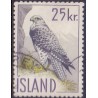 Island. 1960. Islandsk falk. AFA nr. 340 ** postfrisk st. stemplet FDC