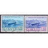 Island. 1961. Reykjaviks 175-års jubilæum. AFA nr. 353-54 ** postfrisk st. stemplet FDC