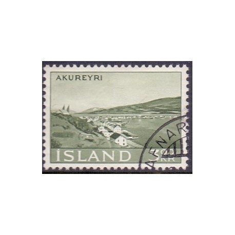 Island. 1963. Akureyri. AFA nr. 373 ** postfrisk st. stemplet FDC