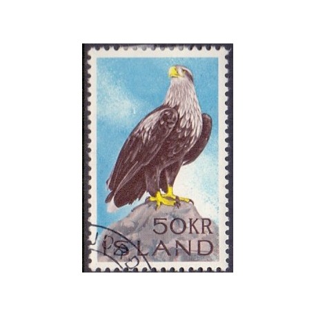 Island. 1966, Havørn. AFA nr. 400 ** postfrisk st. stemplet FDC