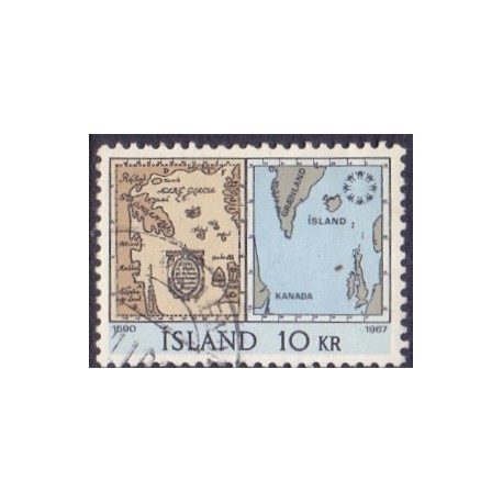 Island. 1967. EXPO 67. AFA nr. 412 ** postfrisk st. stemplet FDC