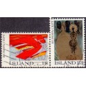Island. 1975. Europamærker / CEPT. AFA nr. 503-04 ** postfrisk st. stemplet FDC