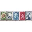 Island. 1975. Berømte islændinge. AFA nr. 505-09 ** postfrisk st. stemplet FDC