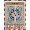 Island. 1976.  Aur-frimærkernes 100-års jubilæum. AFA nr. 519 ** postfrisk st. stemplet FDC