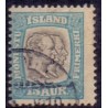 Island Tjenstemærker 15 Aur. Dobbelthoveder. AFA nr. 28 **   stemplet st.