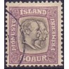 Island Tjenstemærker 50 Aur. Dobbelthoveder. AFA nr. 31 **   stemplet st.