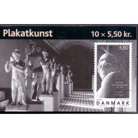Danmark frimærkehæfte 2003. Plakatkunst AFA S131