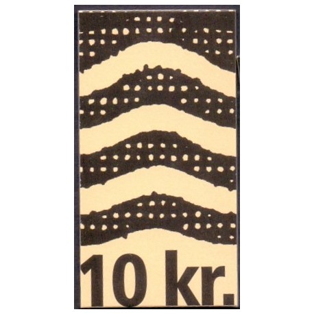 Danmark 10 kr. Automathæfte nr. C23