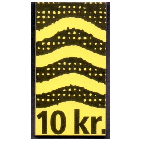 Danmark 10 kr. Automathæfte nr. C25