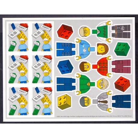 2015. Temaark. LEGO-klodser. AFA nr. TA20 postfrisk stemplet