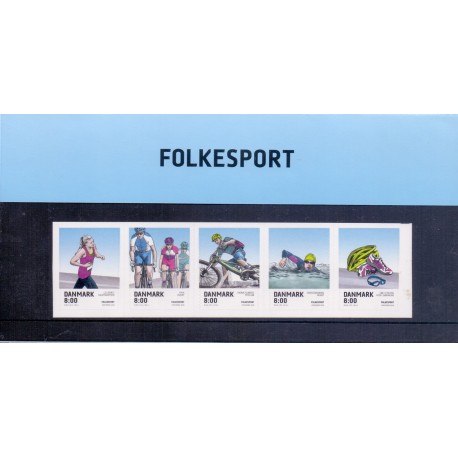 Souvenirmappe. 2016. Folkesport. AFA nr. SM 121