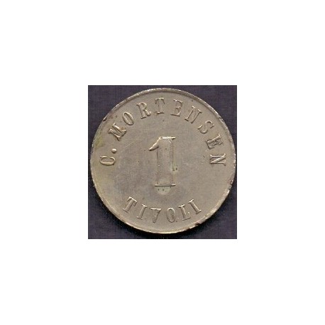 Denmark. Mortensen 1 kr, i varer