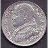 Italien-Italy. Papal States 1867-R 2 Lire Pius IX (XXII). KM 1379 Ag.
