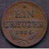 Østrig-Austria.1 kreuzer 1816 A. KM 2113