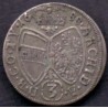 Østrig-Austria. TYROL 3 Kreuzer 1688 Hall mint LEOPOLD I. Ag.