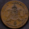 Haiti 6-1/4 Centimes 1850. KM 38