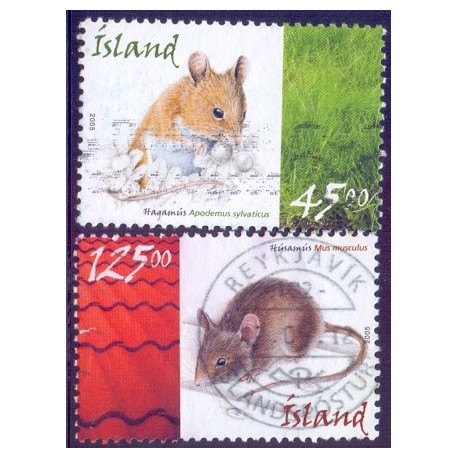 Island. 2005. Mus. AFA nr 1072-73 **     stemplet FDC