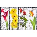 Island. 2005. Blomster. AFA nr 1074-77 **     stemplet FDC