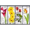 Island. 2005. Blomster. AFA nr 1074-77 **     stemplet FDC