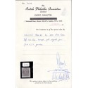 Island. 1875-76.  5 Aur AFA nr. 6 ** postfrisk st. stemplet FDC
