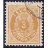 Island. 1901. 3 Aur. (Stort 3-tal) AFA nr. 22 **  postfrisk st. stemplet FDC