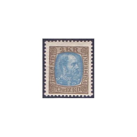 Island. 1902-04. Kong. Chr. IX. AFA nr. 46 **   postfrisk st. stemplet FDC