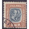 Island. 1907. Dobbelt konger 5 kr, AFA nr. 62 **    postfrisk st. stemplet FDC