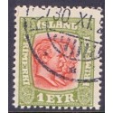 Island. 1915-18. Dobbelthoveder. AFA nr. 76 **  postfrisk st. stemplet FDC